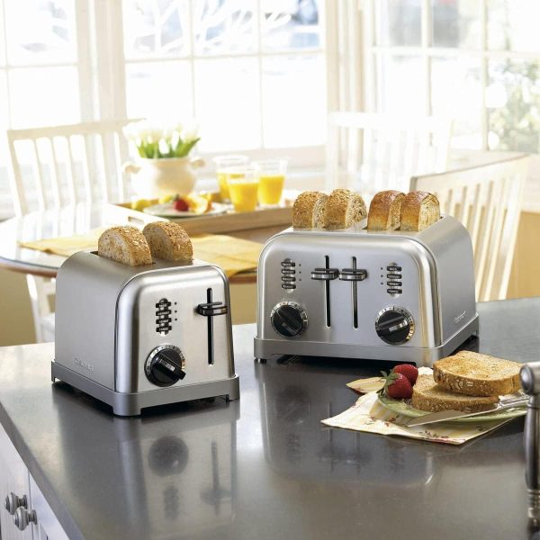 Cuisinart 4 Slice Toaster Oven, Brushed Stainless, CPT-180P1 - Image 4